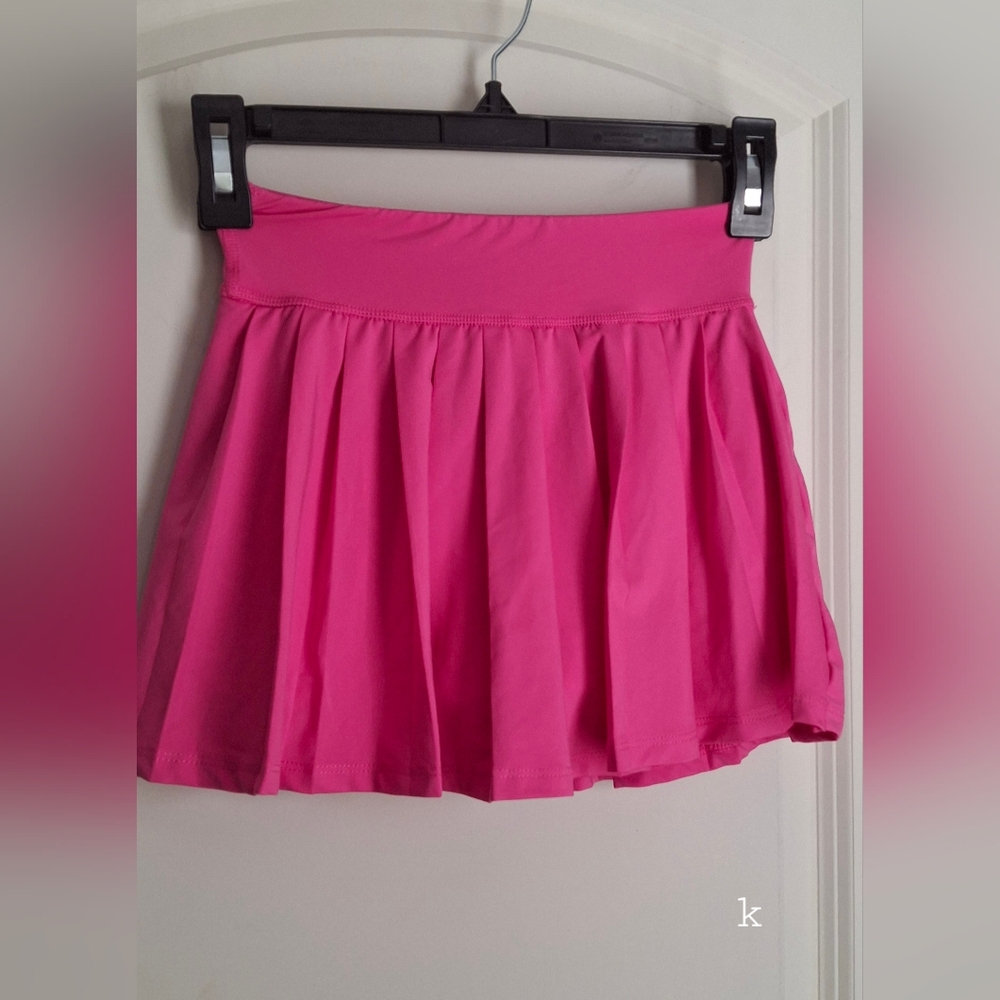 90 Degree By Reflex Pleated Girls Skirt Sz M 10 SPORTY barbicore Summer Spring